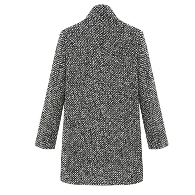 Woolen Slim Long Sleeve Coat (Private Listing 3025509)